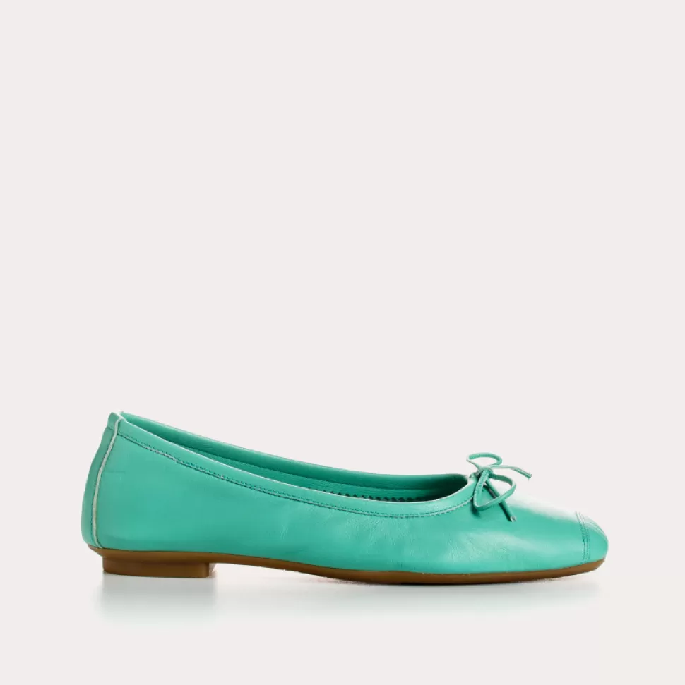 Ballerines^Reqins Ballerines Harmony Cuir Aqua