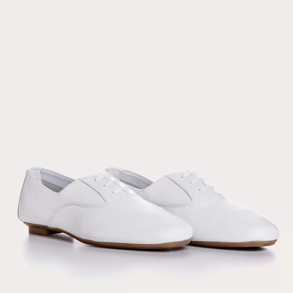 Derbies^Reqins Derbies Hydra Cuir Cc Blanc, Blanc